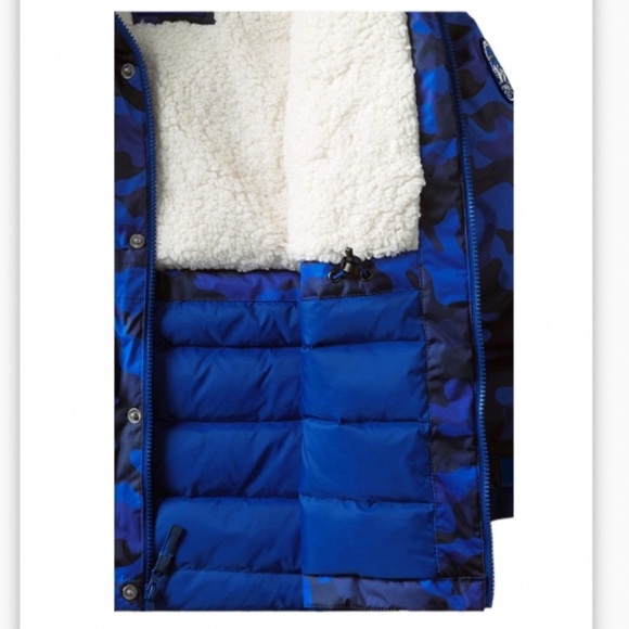 LANDSEND Little Kids Expedition Down Winter Parka, WARMEST RATING: +20° to -26° - Picture 3 of 4